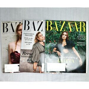 Harper's Bazaar June/July Aug Nov 2023 Issue Lot of 3 Annita Reese  Witherspoon